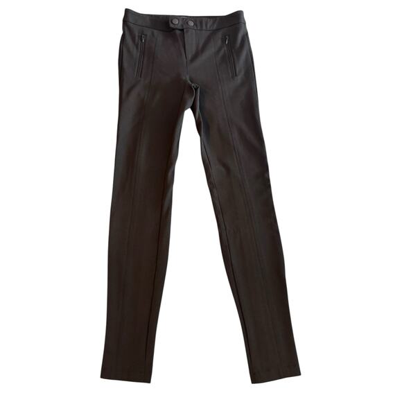 VINCE RIDER LEGGINGS BROWN SIZE 2 - Picture 1 of 12